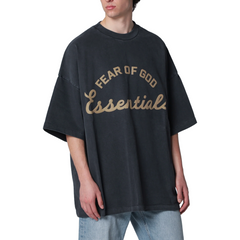 Fear of God Essentials Training 90's Short Sleeve Tee Faded Iron Grey (SS26)