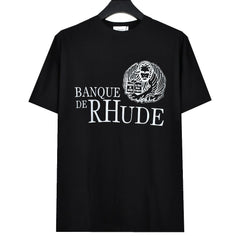 23ss of Banque bank LOGO old print T-shirt