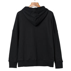Bear-print classic hoodies