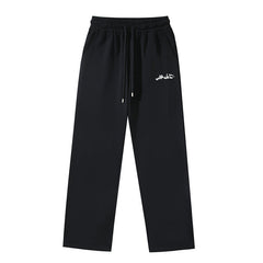 Arrow Printed Trousers Straight Loose Casual Pants #1069