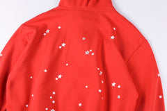 Atlanta Zip Up Hoodie Red