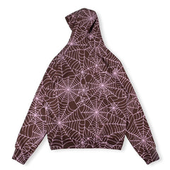 AOP Hoodie Brown