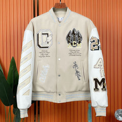 Off White baseball jacket