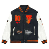 Embroidered Baseball Jacket