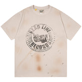 Cartoon pattern letter printing T-Shirt