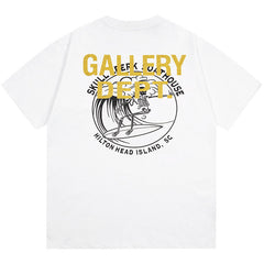 skull letter print T-Shirts