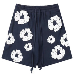 The Cotton Wreath Shorts Dark Blue