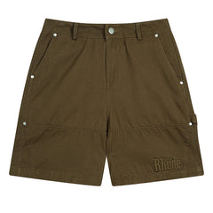 Embroidered Letters Logo Shorts