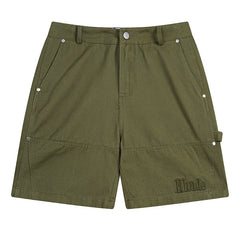 Embroidered Letters Logo Shorts