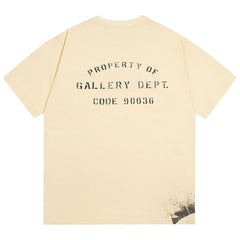 Gallery Dept X Hand drawn doodle splash ink letters TEE
