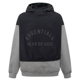 Essentials Nylon Fleece Hooded Sweater