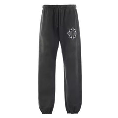 Denim Tears Logo-Print Cotton-Jersey Sweatpants