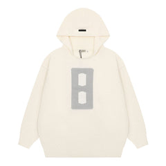 8 Knitted Sweater Hoodie