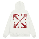 Men's Scratch Arrow Popover Hoodies