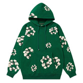 Kapok Pattern Printed Hoodie
