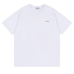 3D Letter Pattern T-Shirts
