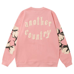 Kapok Pattern Printed Sweatshirts