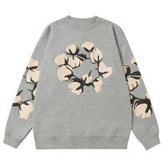 Kapok Pattern Printed Sweatshirts