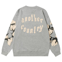 Kapok Pattern Printed Sweatshirts