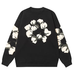 Kapok Pattern Printed Sweatshirts