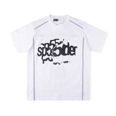 Contrast Stitch Slub Tee