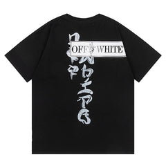 Type Sticker black t-shirt