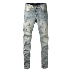 Crystal Diamond Jeans #9127