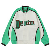 Green White Track Jackets