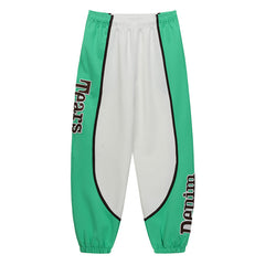 Denim Tears Green White Track Pants