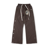 Nylon Hooded Track Pants “Gray”