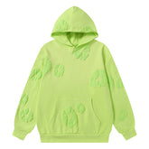 Mono Cotton Wreath Hoodie