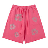 Cashmere Swarovski Cotton Wreath Shorts