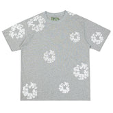 Crystal Patch Cotton logo Design T-Shirts