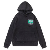 AMIRl Lounge Crystal Embellished Cotton Graphic Hoodie