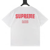 Stencil Embroidered S/S Tee
