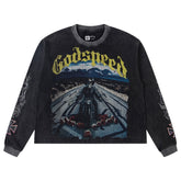Long Lonely Road Thermal Sweatshirts