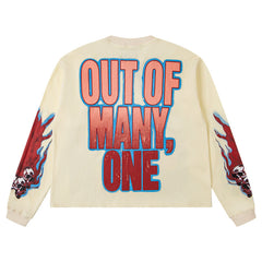 Vision Flowers Thermal Sweatshirts