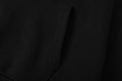 Schwarzer Hoodie