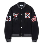 Off White Golf Varsity Jacket