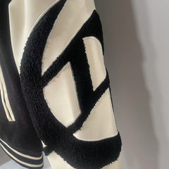 Godspeed Mens F.T.D Wool Varsity Jacket Black/blue