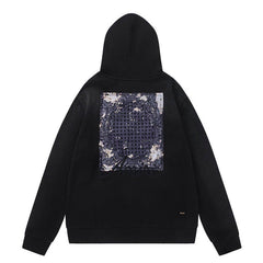 AMIRI Bandana-Embellished Cotton Hoodies