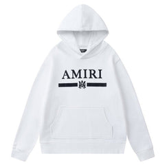 AMIRI AMIRI M.A. Bar logo-print hoodie