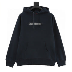 X Swarovski Motion Logo Hooded Sweatshirt
