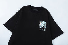 floral logo-print T-shirt