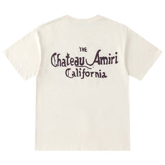 Hollywood lettering-print T-shirt
