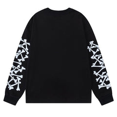 Bones Stacked T-shirt Long Sleeve Tee