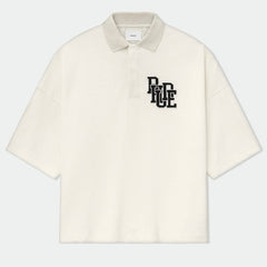 Boxy Cotton-Piqué Polo Shirt