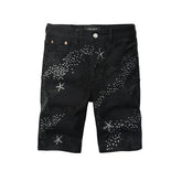 PURPLE Denim Shorts #5117