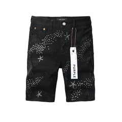 PURPLE Denim Shorts #5117