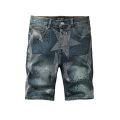 PURPLE Denim Shorts #5116